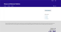 Desktop Screenshot of dismolmed.org